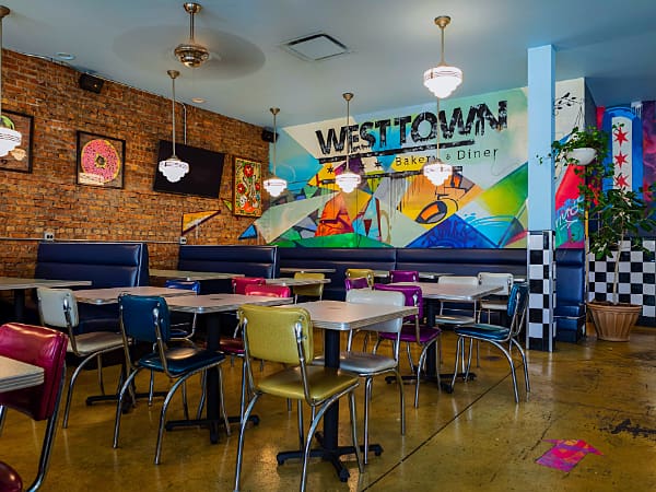West Town Bakery & Diner is the perfect location to host a brunch or family affair.