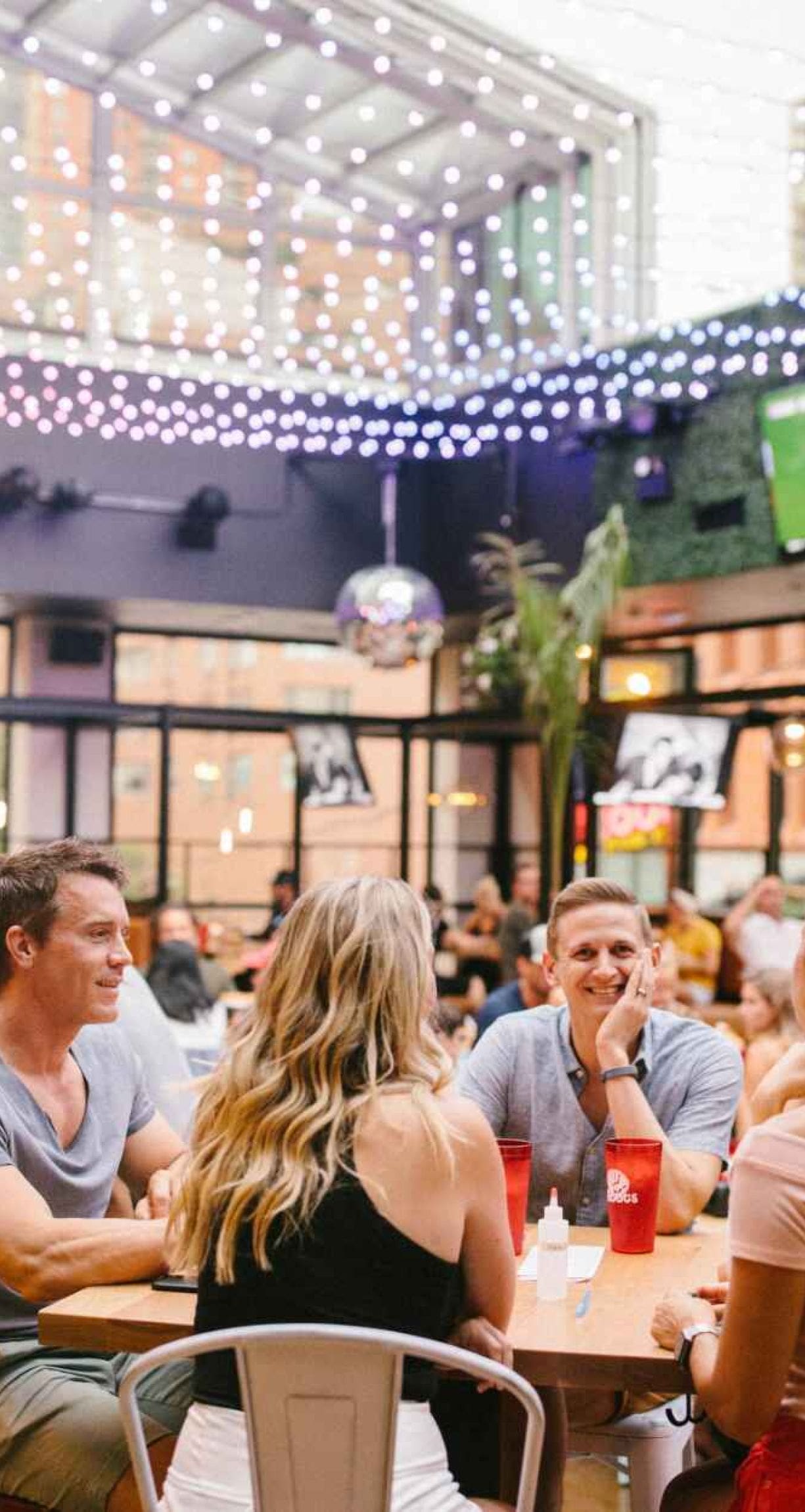 The rooftop at Roots Handmade Pizza in the South Loop is a perfect spot to hang out or host an private event. 