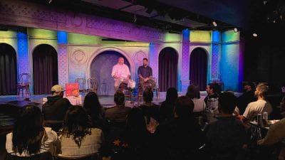 Scott Weiner and Greg Mohr hosting an annual management team meeting.
